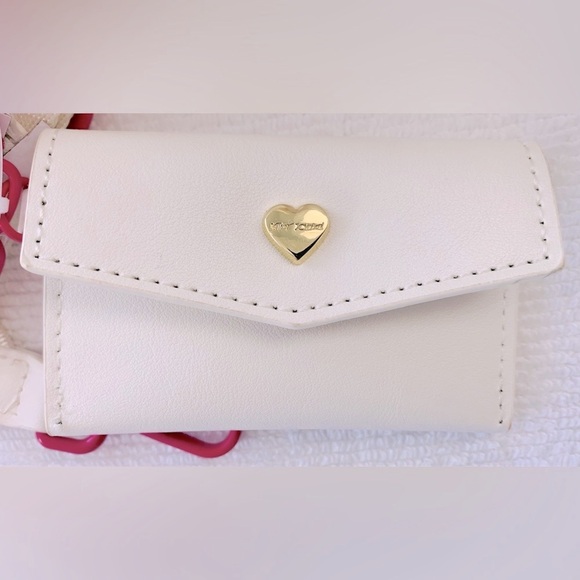 Betsey Johnson XO Double Compartment Hattie Small Satchel / Crossbody - Picture 12 of 14